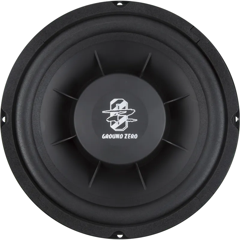 Plokščio dizaino žemų dažnių garsiakalbis Ground Zero GZRW 8FL, 150W,
