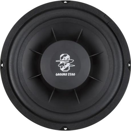 Plokščio dizaino žemų dažnių garsiakalbis Ground Zero GZRW 8FL, 150W,