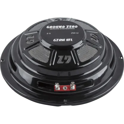 Plokščio dizaino žemų dažnių garsiakalbis Ground Zero GZRW 8FL, 150W,