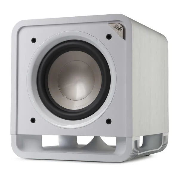 Polk Audio HTS SUB 10 žemų dažnių garso kolonėlė (įvairių spalvų) - Šoninis vaizdas su tekstūruota apdaila