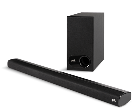 Polk Audio SIGNA S2, TV soundbaras su belaide žemų dažnių kolonėle