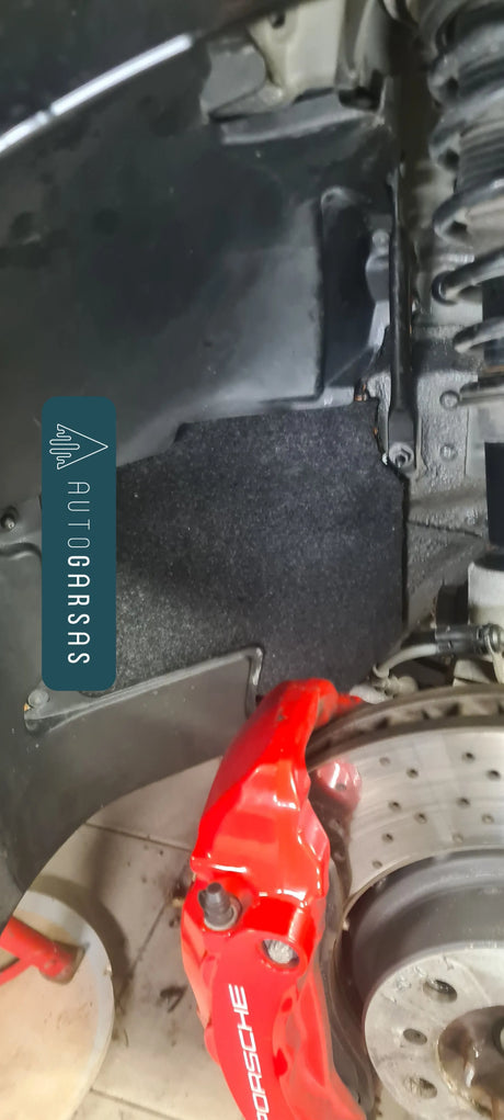 Porsche Carrera 911 - Pilna automobilio garso izoliacija 2024m