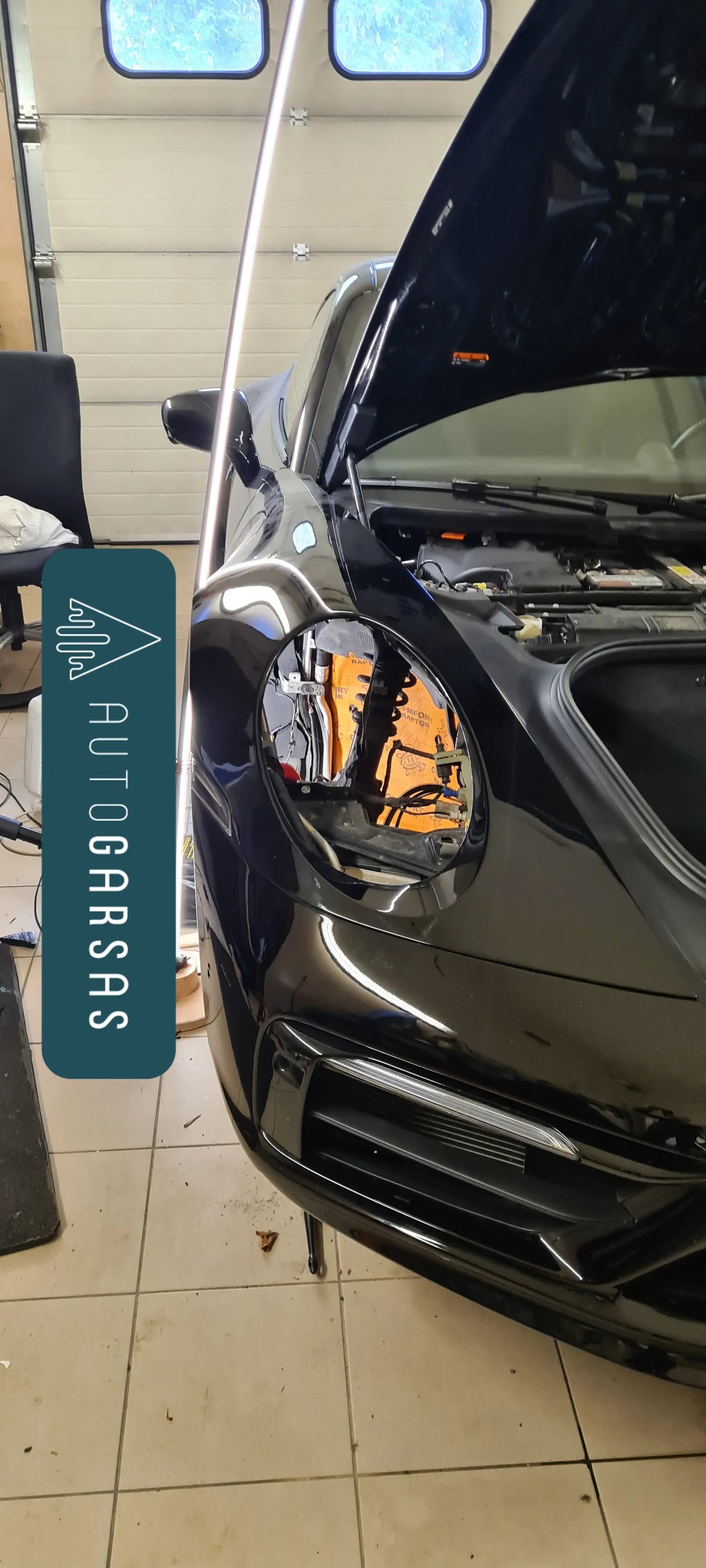 Porsche Carrera 911 - Pilna automobilio garso izoliacija 2024m