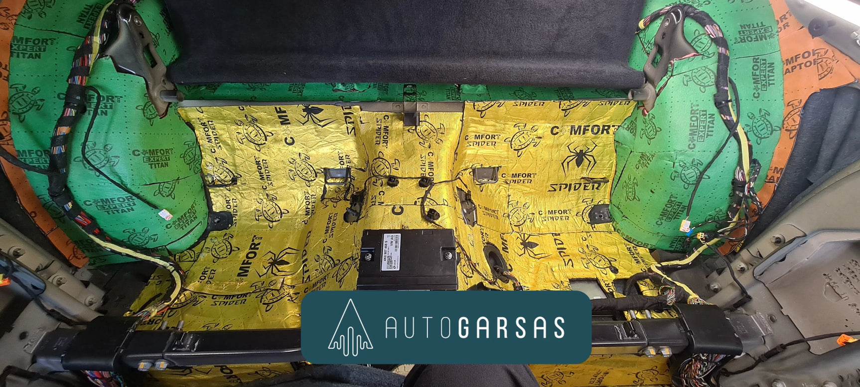 Porsche Carrera 911 - Pilna automobilio garso izoliacija 2024m