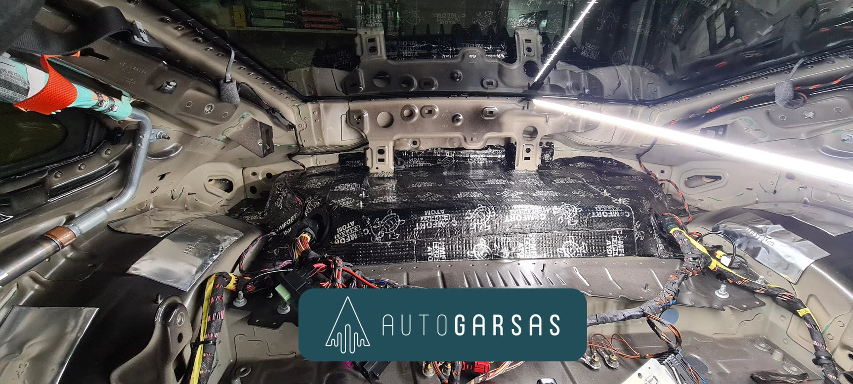 Porsche Carrera 911 - Pilna automobilio garso izoliacija 2024m