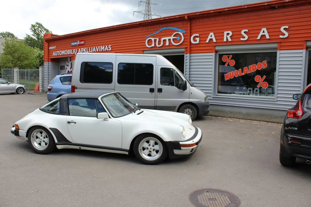 Porsche Carrera garso aparatūra