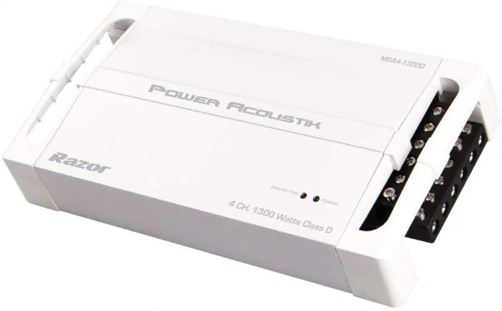Power Acoustik MSA4-1300D, garso stiprintuvas