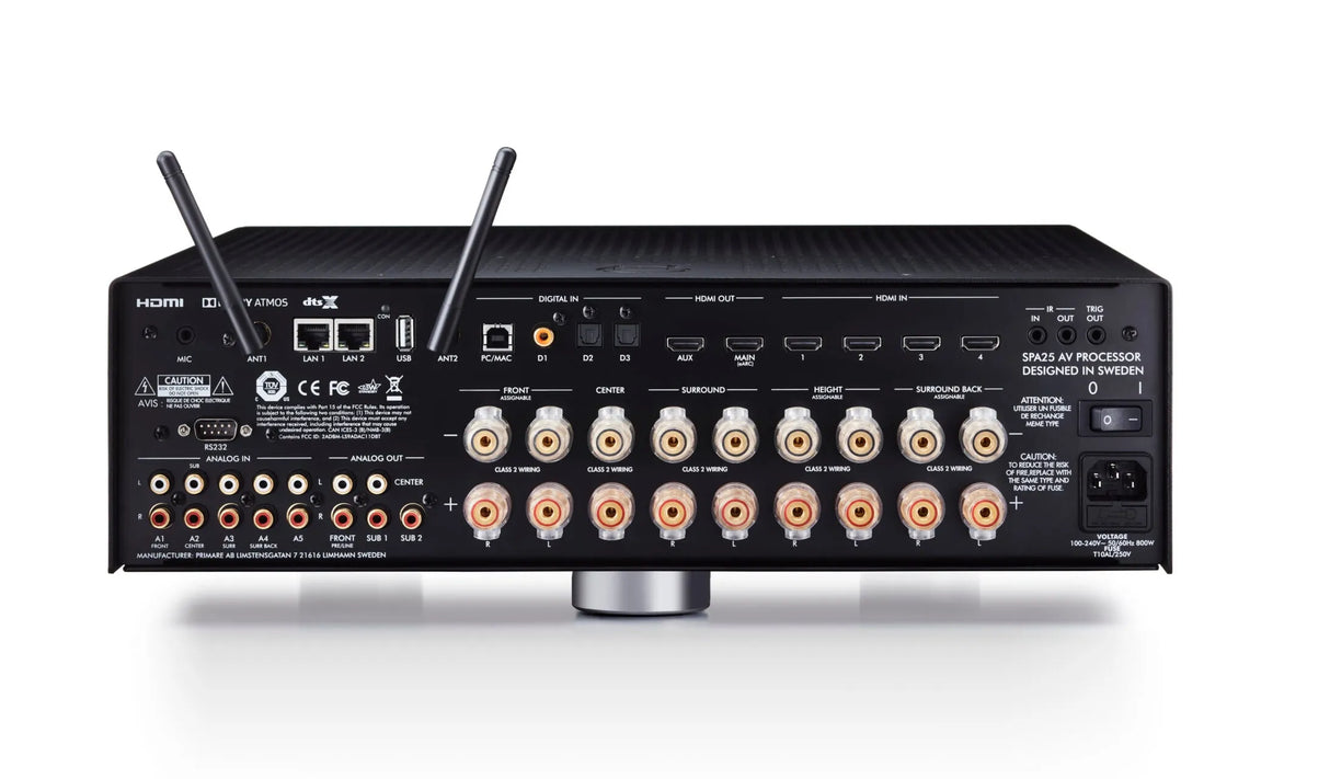 Primare SPA25 Prisma, namų kino stiprintuvas