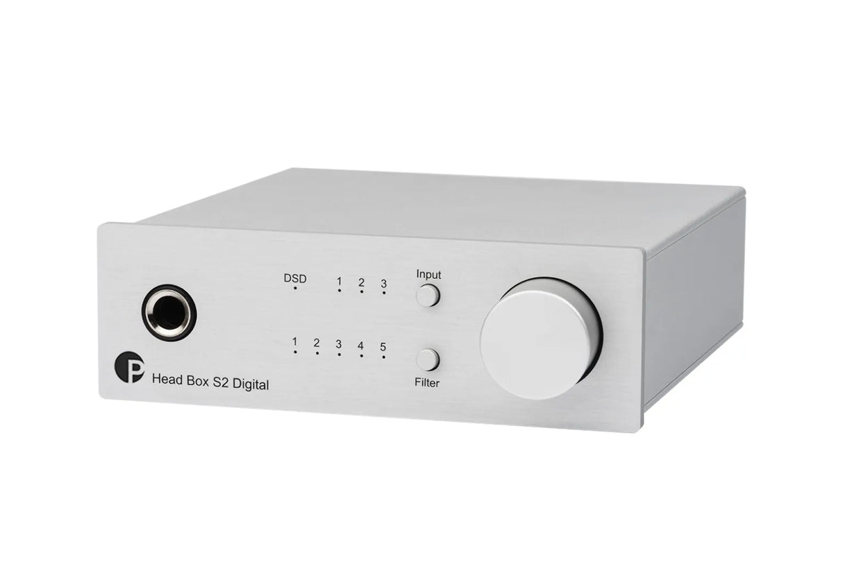 Pro-Ject Head Box S2 Digital, ausinių stiprintuvas su DAC ir DSD256