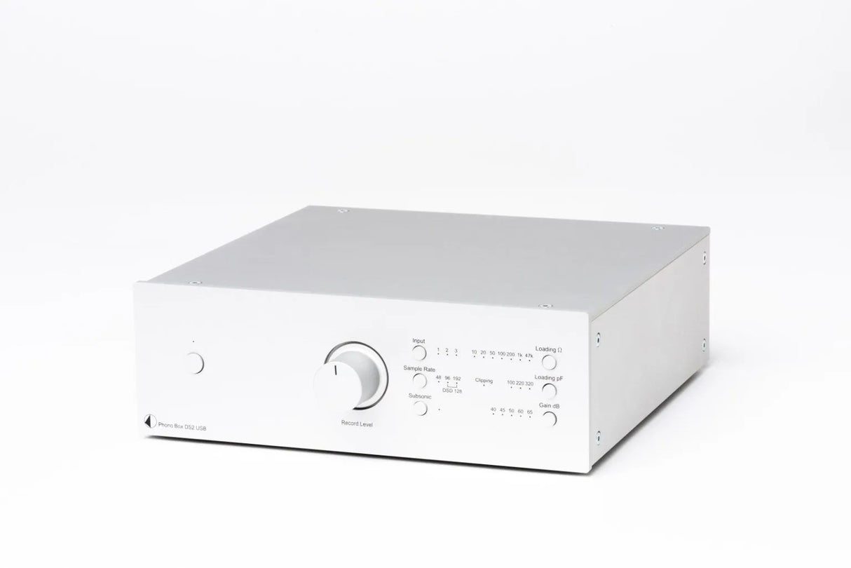 Pro-Ject Phono Box DS2 USB, pradinis stiprintuvas su Hi-Res USB sąsaja