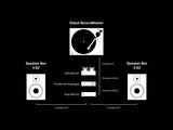 Pro-Ject Tube Box S2, Pradinis phono stiprintuvas (įvairių spalvų) - Schema su komponentų jungtimis