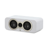 Q Acoustics 3090c, centrinė garso kolonėlė - priekinė panelė su dviem garsiakalbiais