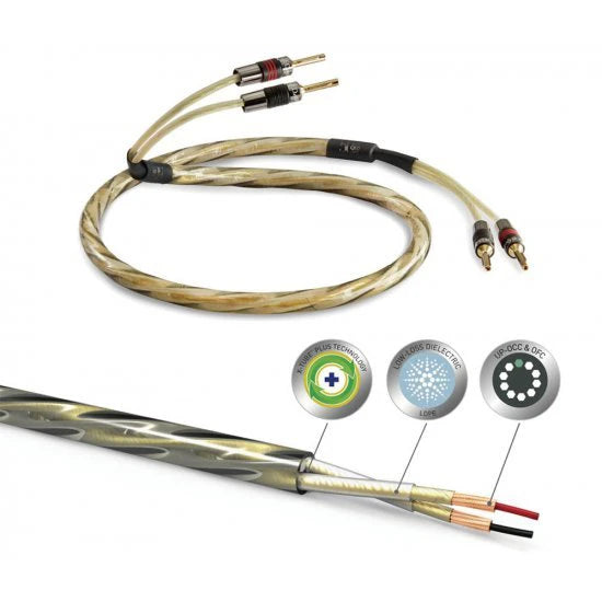 QED Golden Anniversary XT, kolonėlių kabelis