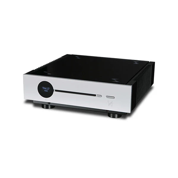 Quad Artera Play+, CD grotuvas - D/A keitiklis su pradinio stiprintuvo funkcija - Apvalus ekranas su informacija