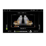 RADICAL, R-C10BM2, BMW E90 multimedijos sistema su GPS navigacija - Multimedijos ekrano klimato kontrolės sąsaja