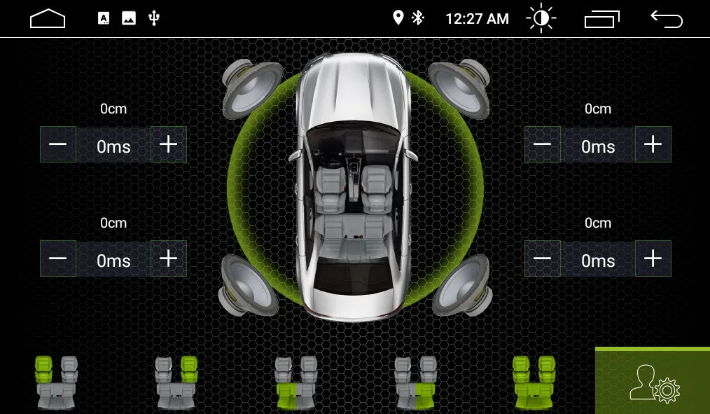 RADICAL R-D111, Android multimedija automobiliui, 1-DIN, USB, BLUETOOTH, WiFi, Android Mirroring