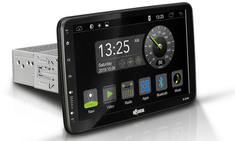RADICAL R-D111, Android multimedija automobiliui, 1-DIN, USB, BLUETOOTH, WiFi, Android Mirroring