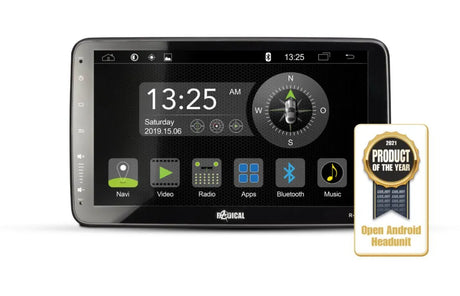 RADICAL R-D111, Android multimedija automobiliui, 1-DIN, USB, BLUETOOTH, WiFi, Android Mirroring