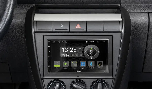 RADICAL, R-D211 multimedijos sistema su GPS navigaci - ekranas su navigacijos ir muzikos funkcijomis