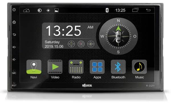 RADICAL, R-D211 multimedijos sistema su GPS navigaci
