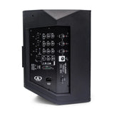 DD Audio RAGER-PRO-851 - Įstrižas vaizdas, galinė panelė su jungtimis