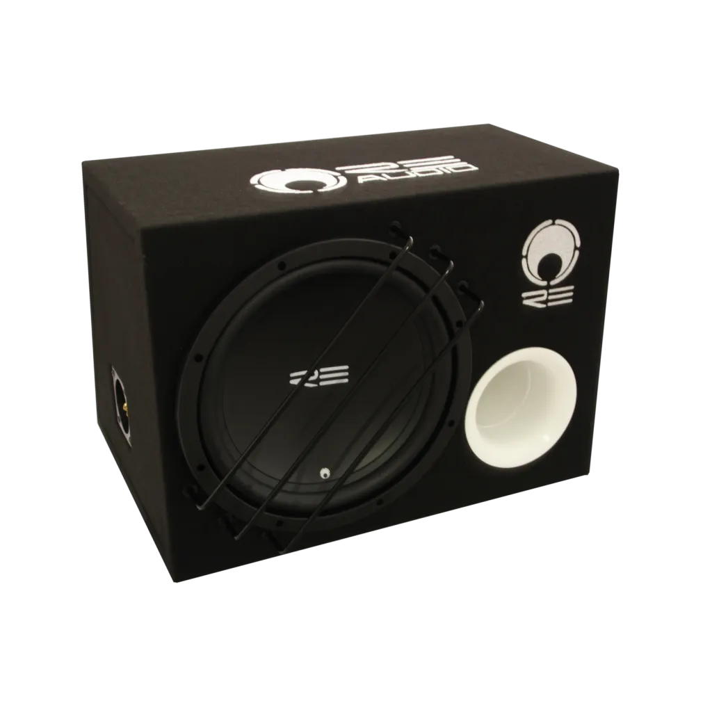 RE Audio REX12S4-BR, 175W automobilinis žemų dažnių garsiakalbis su ko