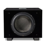 REL Carbon Special Black Label, aktyvi žemų dažnių garso kolonėlė, 900 W