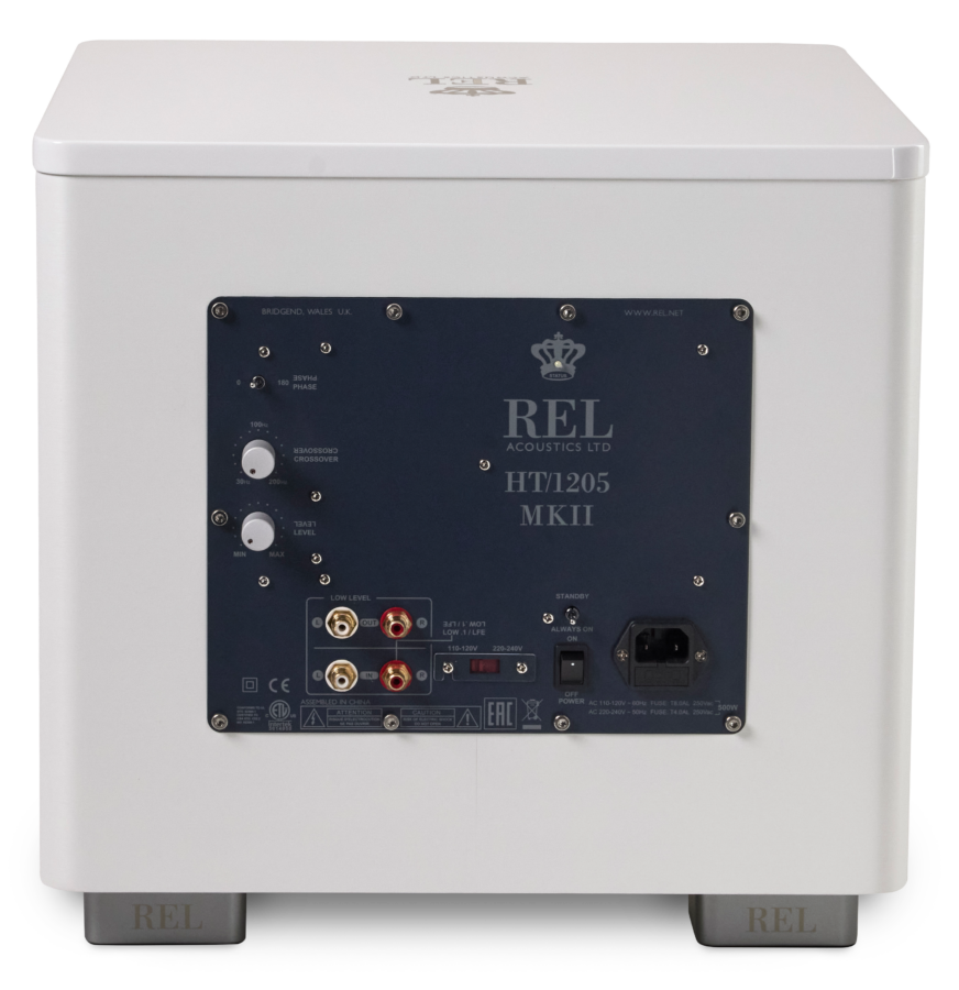 REL HT/1205MKII, žemų dažnių garso kolonėlė