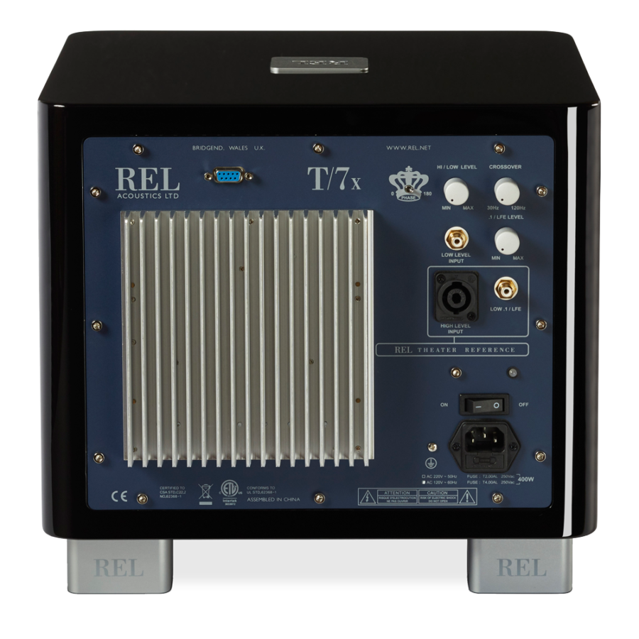 REL T/7x, žemų dažnių garso kolonėlė