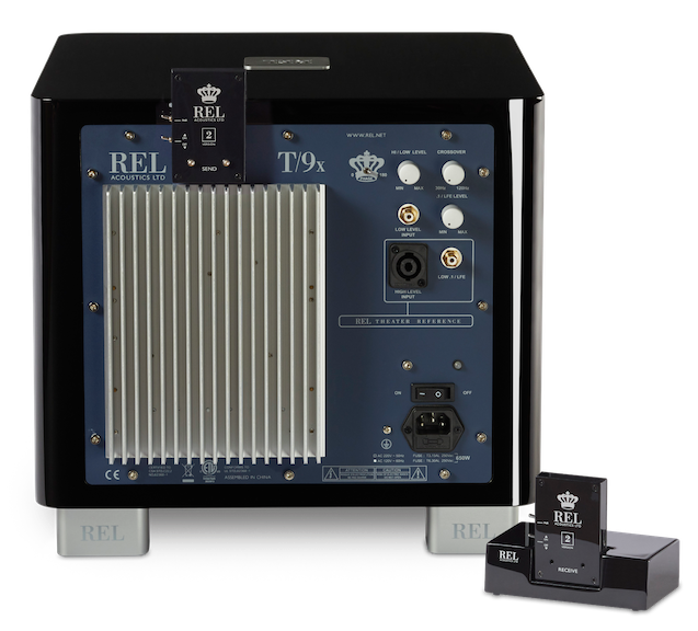 REL T/9x, žemų dažnių garso kolonėlė