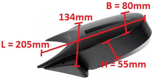 RVC CAM-N-AE90-VB-W, galinė kamera