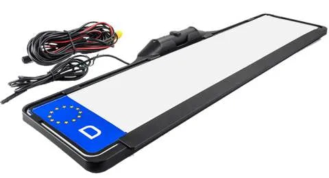 RVC NTSC 1/3 inch CMOS, numerių laikiklis su įmontuota kamera