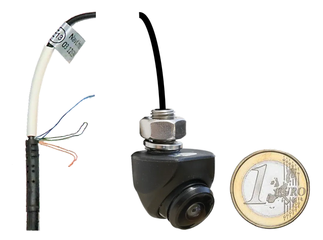 RVC NTSC CMOS188°, priekinė kamera