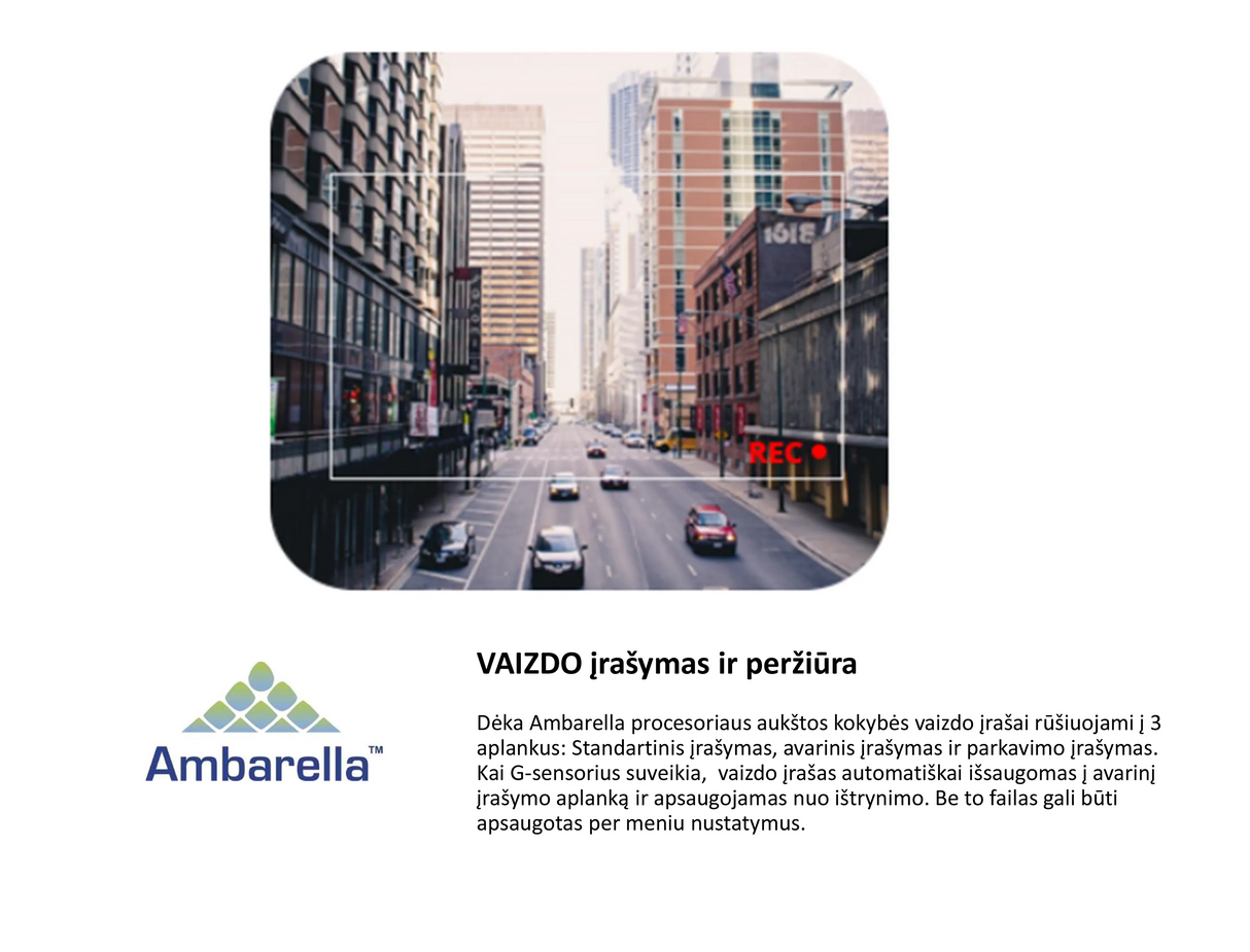 Radaro detektorius-Vaizdo registratorius Neoline HYBRID X-COP 9000