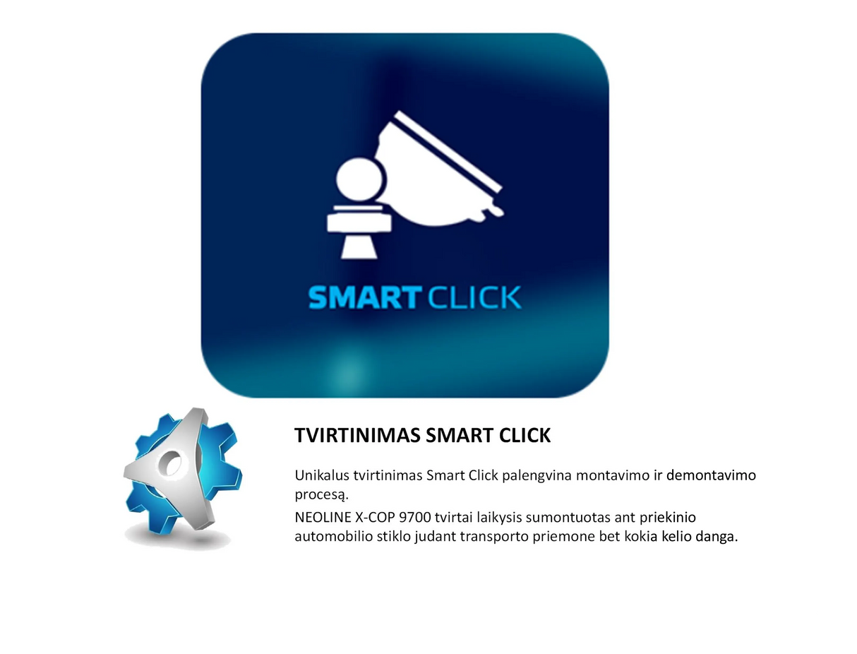 Radaro detektorius-Vaizdo registratorius Neoline HYBRID X-COP 9000