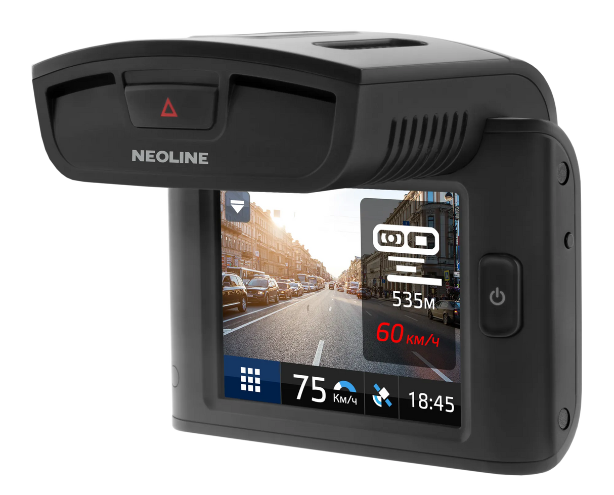 Radaro detektorius-Vaizdo registratorius Neoline X-COP 9700 LT kalba (+nemokamas montavimas)
