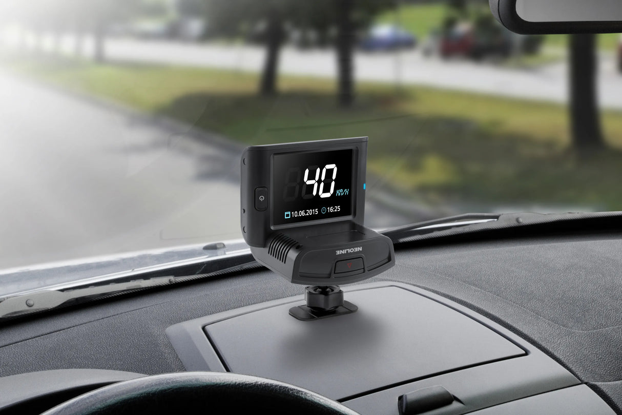 Radaro detektorius-Vaizdo registratorius Neoline X-COP 9700 LT kalba (+nemokamas montavimas)