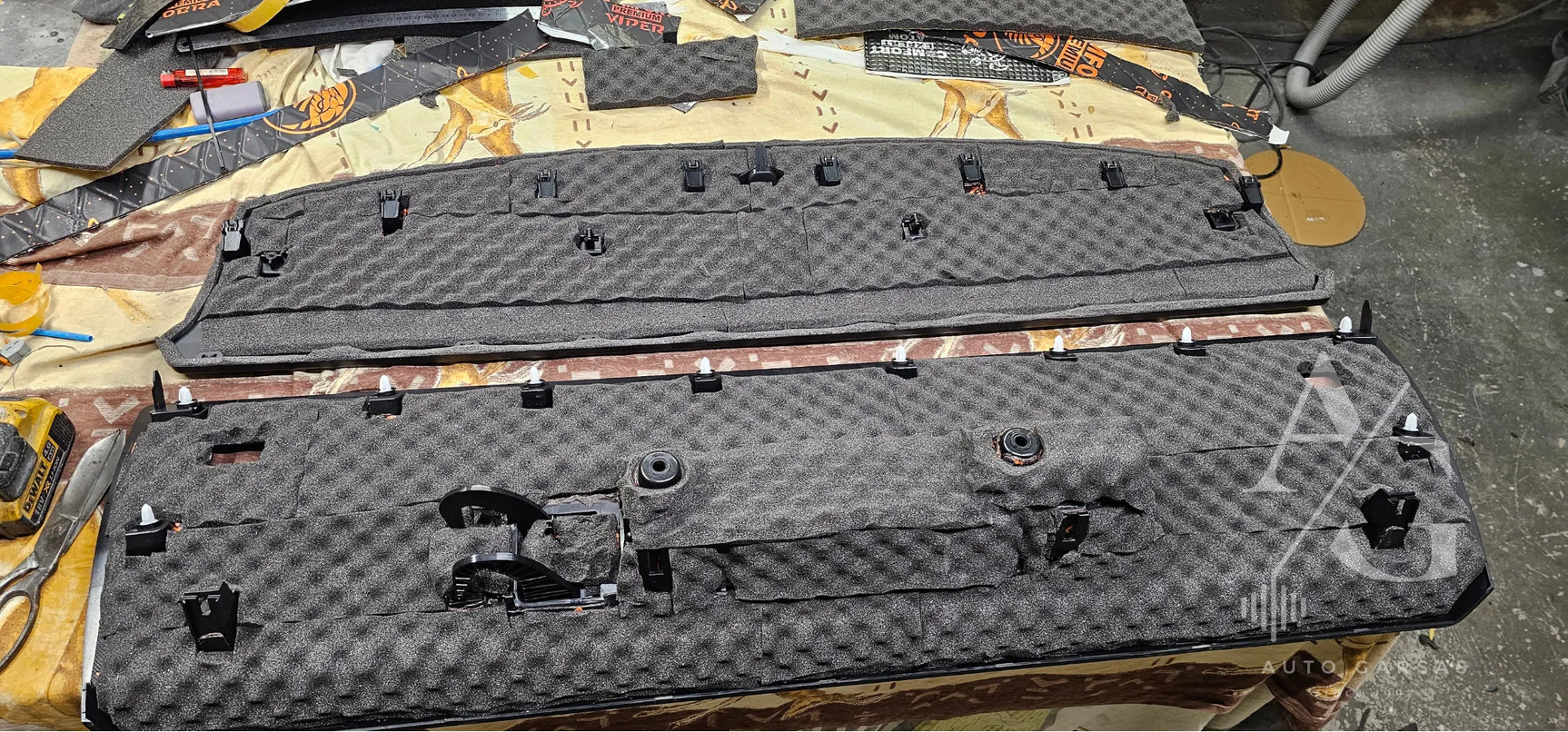 Range Rover L460 (2025m) - Garso izoliacija, bei garso aparatūra