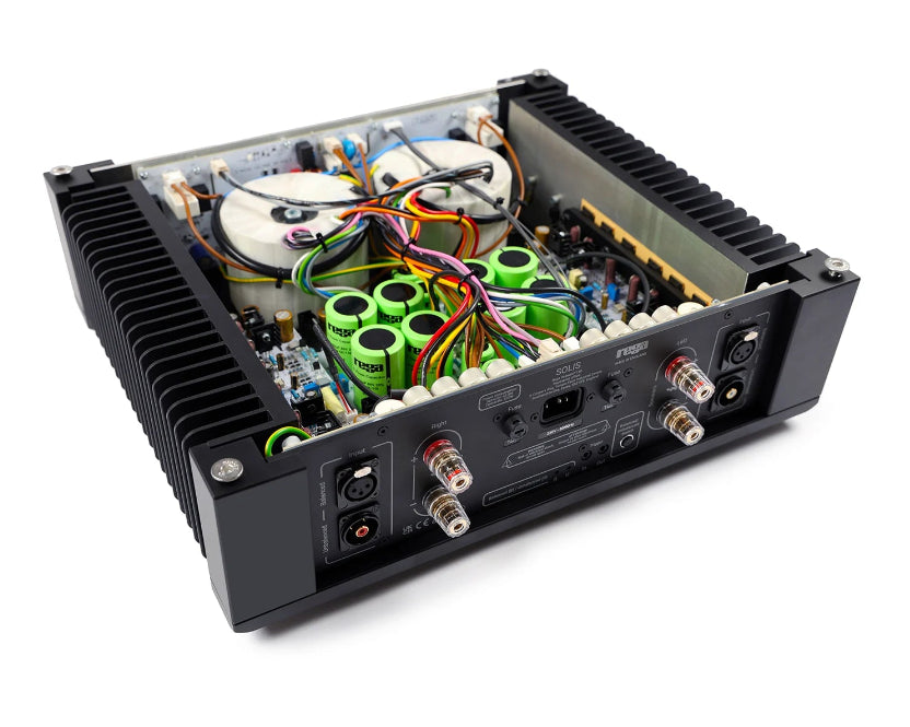 Rega SOLIS, stereo galios stiprintuvas, 168W / 305W