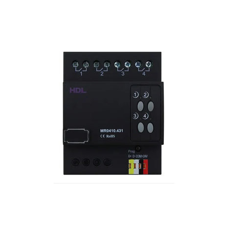 Relių modulis HDL-MR0410.431, 4x10A