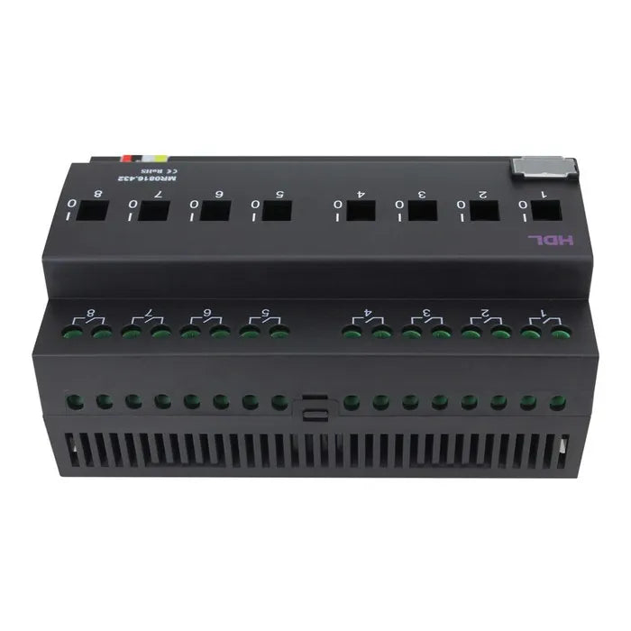 Relių modulis HDL-MR0816.432, 8x16A