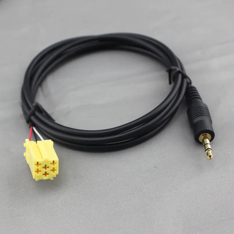 Renault AUX 3,5mm įėjimo adapteris per CD changer jungtį