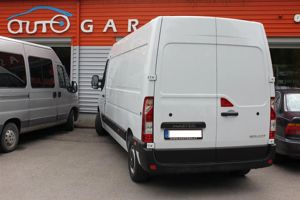 Renault Master išklojimas medžiu