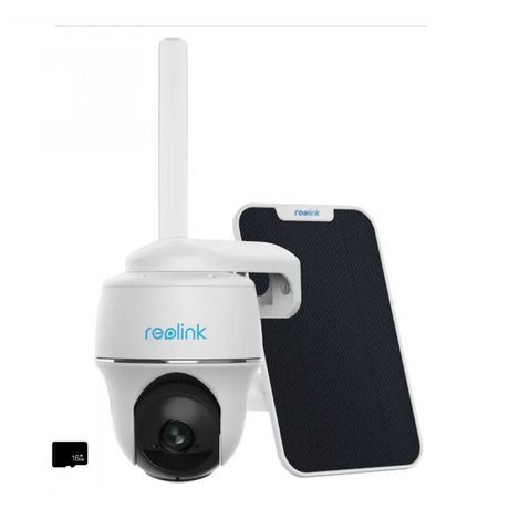 Reolink 4G-LTE / 3G belaidė kraunama vaizdo kamera su saulės baterija ir MicroSD 16GB kortele komplekte