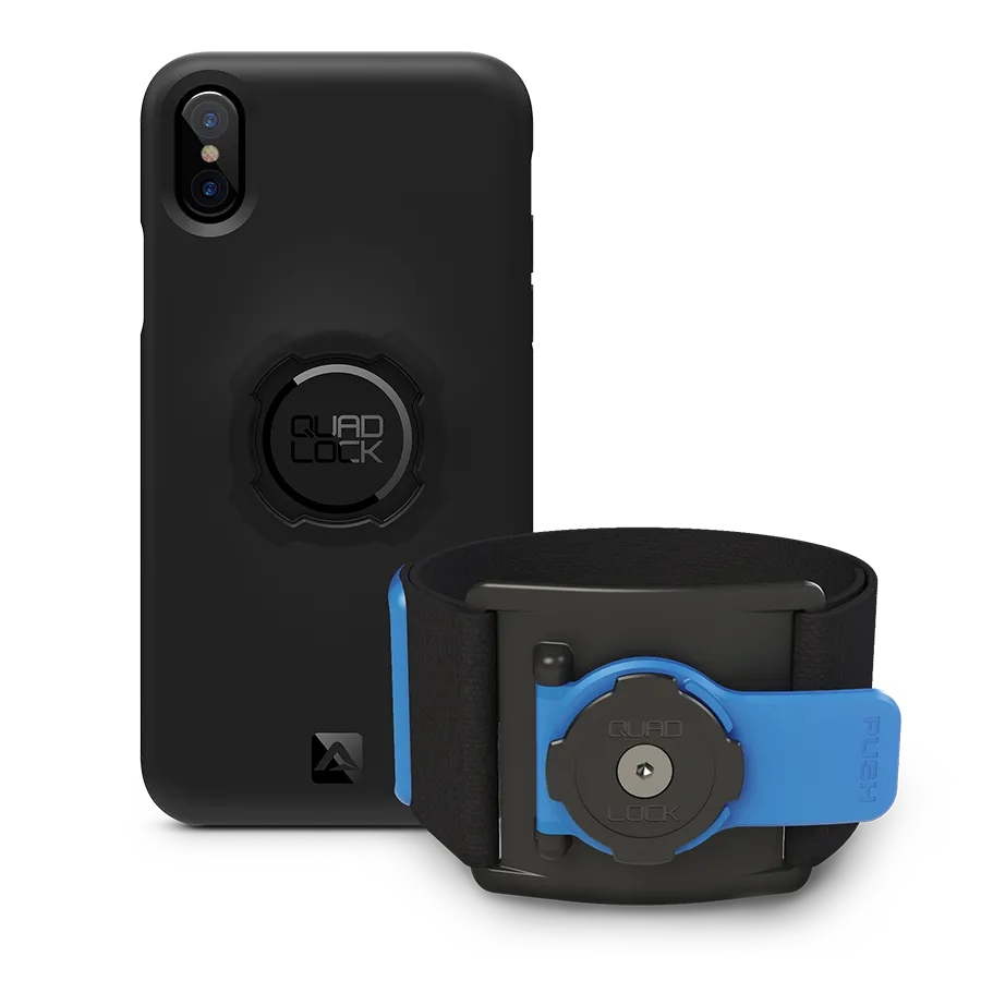 Rinkinys bėgimui QUAD LOCK RUNNING KIT - IPHONE X