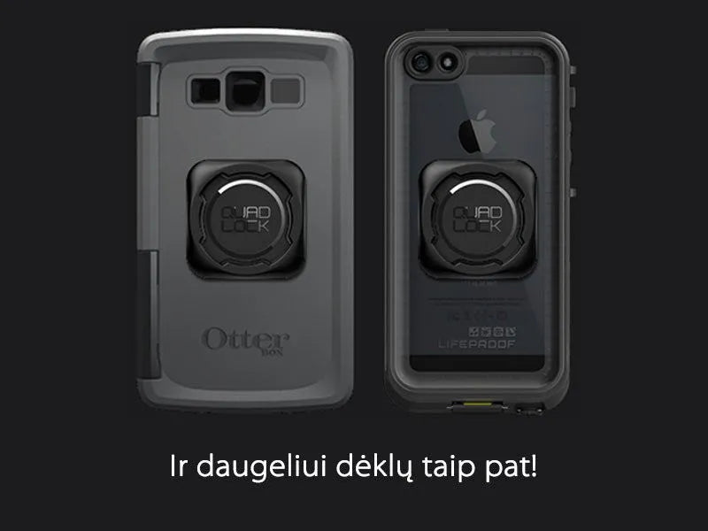 Rinkinys dviračiui Quad Lock Bike Kit - Universalus (tinka visiems telefonams)