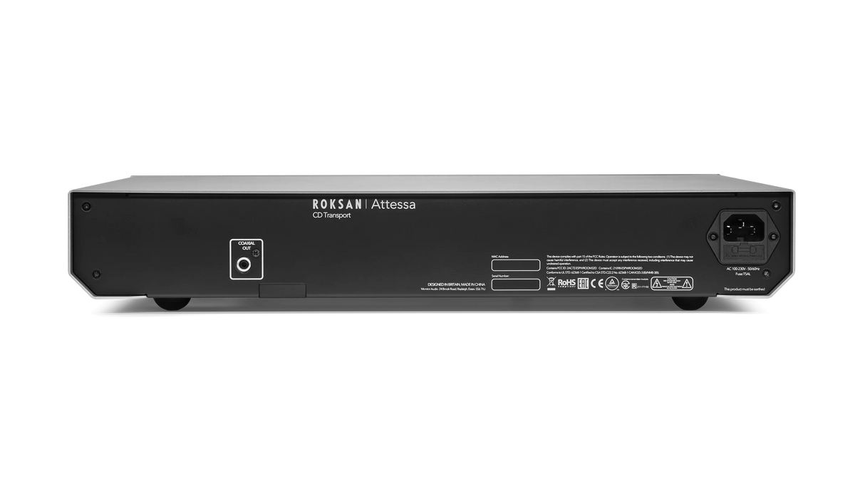 Roksan Attessa CD Transport, CD grotuvas su stiprintuvu (įvairių spalvų)