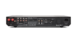 Roksan Attessa Streaming Amplifier, Stereo stiprintuvas su tinklo grotuvu - Galinė panelė su jungtimis ir sertifikatais