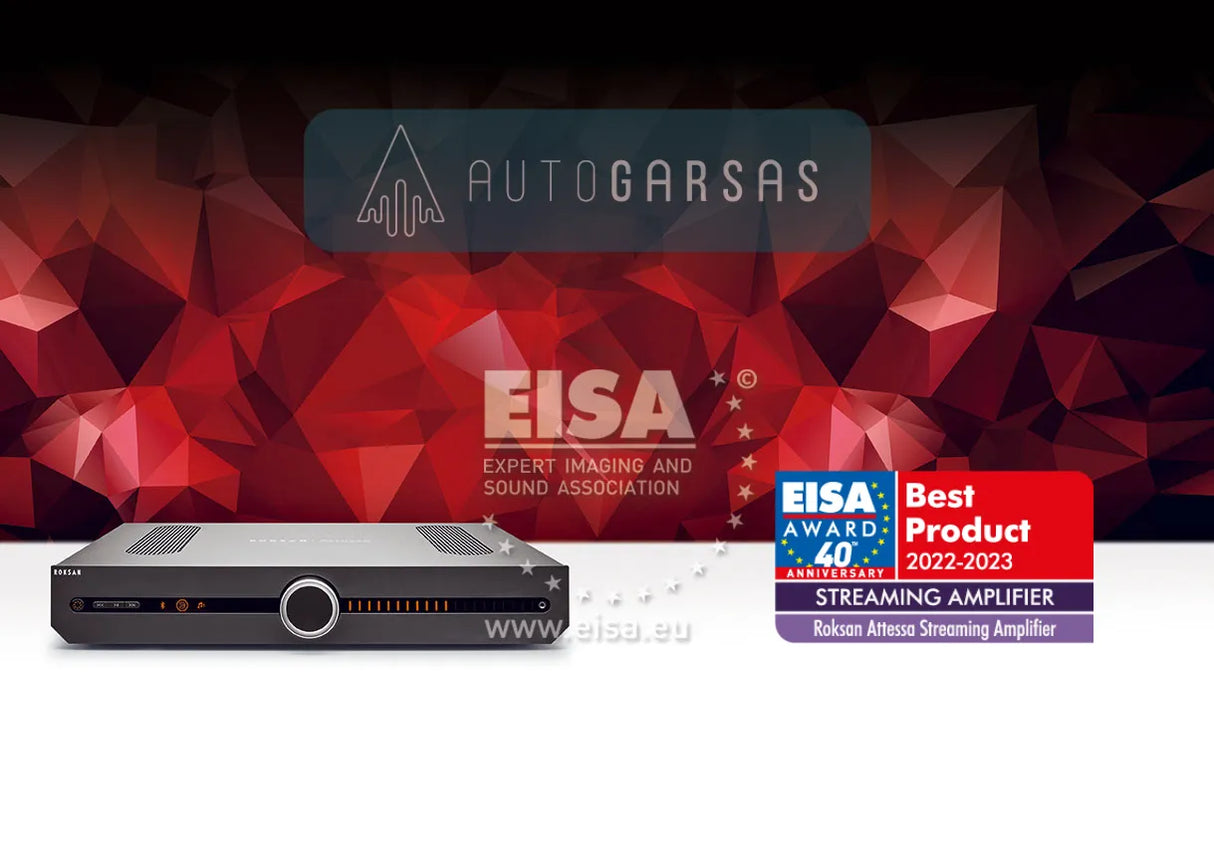 Roksan Attessa Streaming Amplifier, Stereo stiprintuvas su tinklo grotuvu