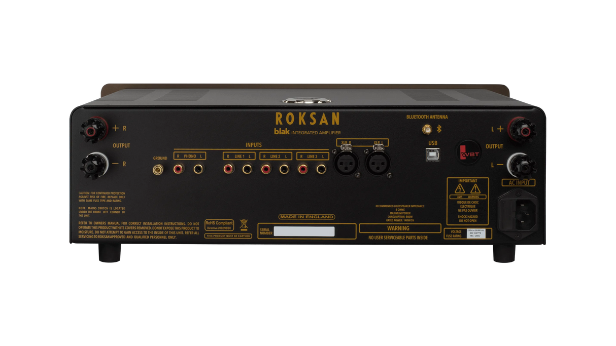 Roksan BLAK, Integruotas stiprintuvas (įvairių spalvų)